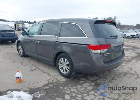 2016 Honda Odyssey Ex-L из США, поврежденный, VIN 5FNRL5H6XGB106486